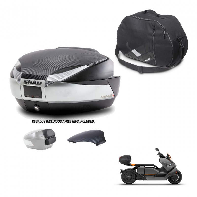 SHAD Baul SH48 tapa respaldo + soporte montaje bolsa interna KIT-442648