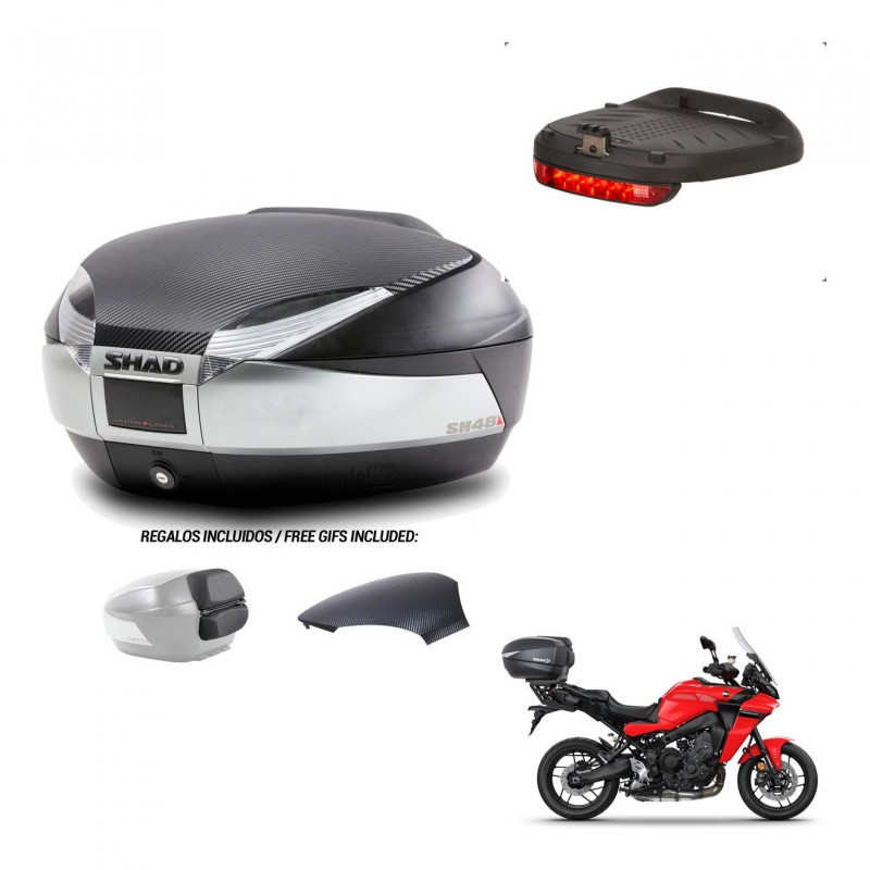 SHAD Trunk SH48 backrest cover + mounting bracket brake light KIT-442655