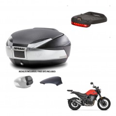 SHAD Trunk SH48 backrest cover + mounting bracket brake light KIT-442663