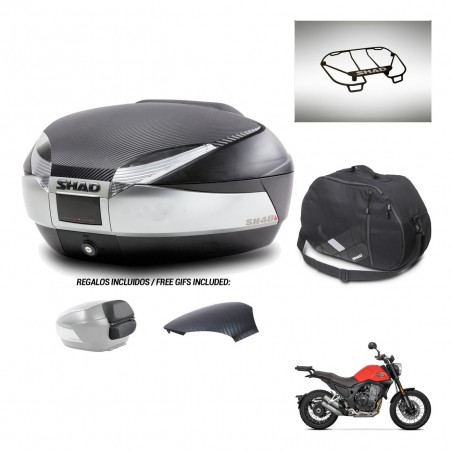 SHAD Trunk SH48 backrest cover + mounting bracket accessories KIT-442668