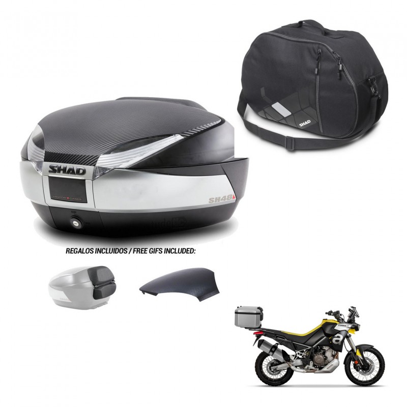 SHAD Baul SH48 tapa respaldo + soporte montaje bolsa interna KIT-442672