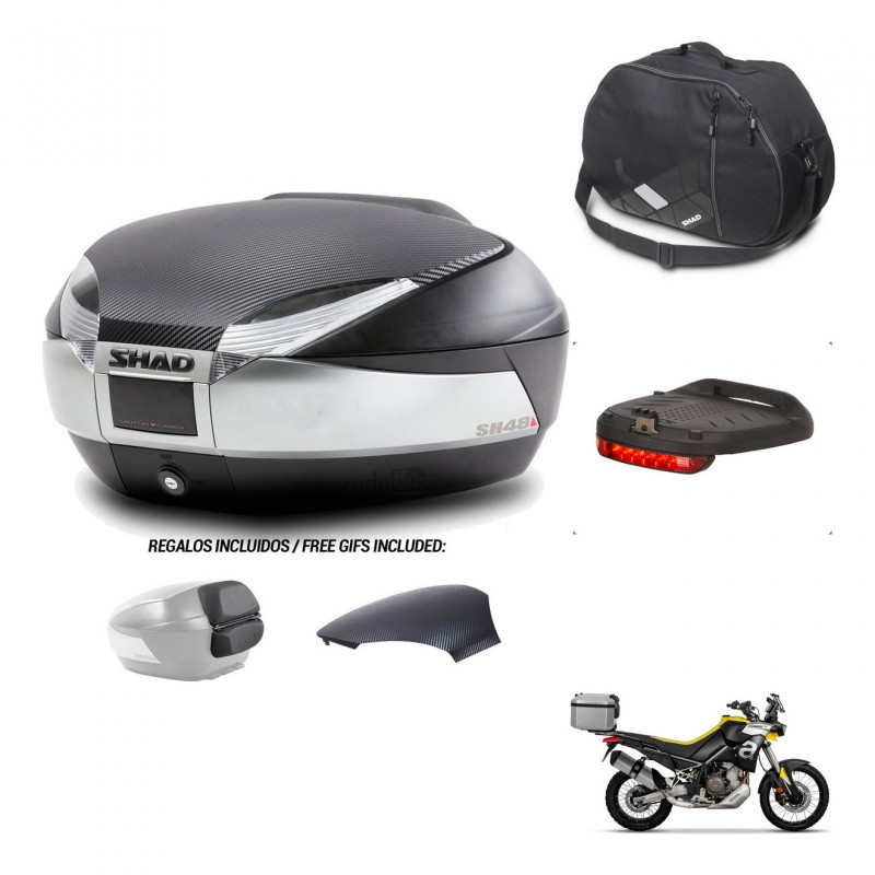 SHAD Trunk SH48 backrest cover + mounting bracket accessories KIT-442673