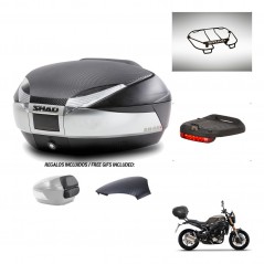 SHAD Trunk SH48 backrest cover + mounting bracket accessories KIT-442683