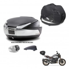 SHAD Trunk SH48 backrest cover + mounting bracket internal bag KIT-442688