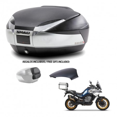 SHAD Trunk SH48 backrest cover + mounting bracket KIT-442694