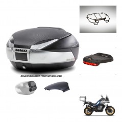 SHAD Baul SH48 tapa respaldo + soporte montaje accesorios KIT-442699