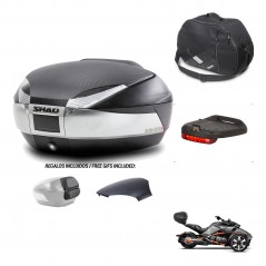 SHAD Baul SH48 tapa respaldo + soporte montaje accesorios KIT-442705