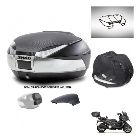 SHAD Trunk SH48 backrest cover + mounting bracket accessories KIT-442716