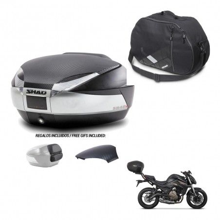 SHAD Trunk SH48 backrest cover + mounting bracket internal bag KIT-442720