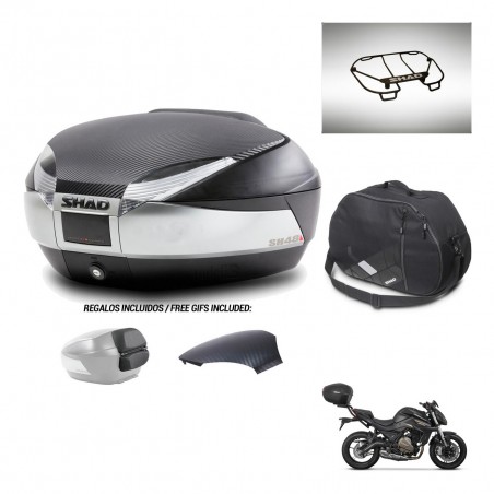 SHAD Trunk SH48 backrest cover + mounting bracket accessories KIT-442724