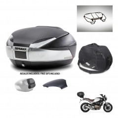 SHAD Baul SH48 tapa respaldo + soporte montaje accesorios KIT-442732
