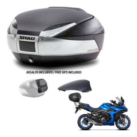 SHAD Trunk SH48 backrest cover + mounting bracket KIT-442734