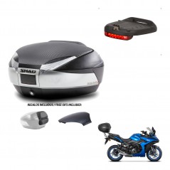 SHAD Trunk SH48 backrest cover + mounting bracket brake light KIT-442735