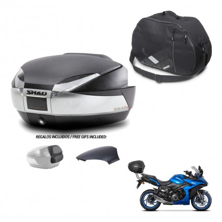 SHAD Trunk SH48 backrest cover + mounting bracket internal bag KIT-442736