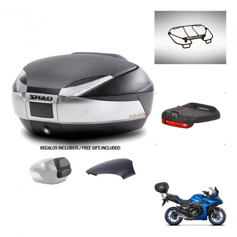 SHAD Trunk SH48 backrest cover + mounting bracket accessories KIT-442739
