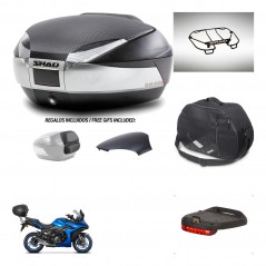 SHAD Trunk SH48 backrest cover + mounting bracket accessories KIT-442741