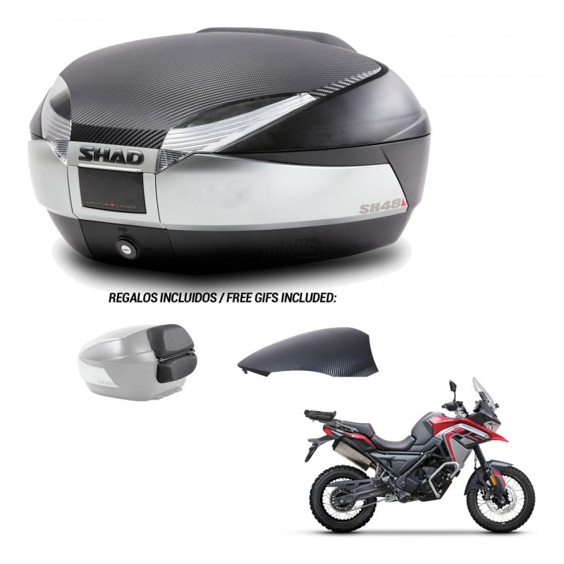 SHAD Trunk SH48 backrest cover + mounting bracket KIT-442750