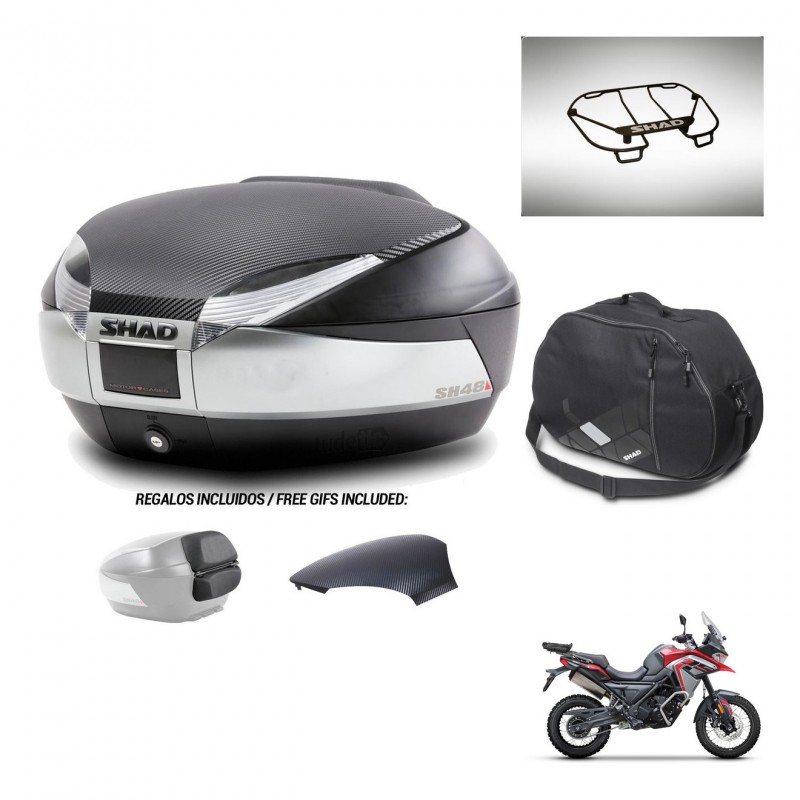 SHAD Trunk SH48 backrest cover + mounting bracket accessories KIT-442756