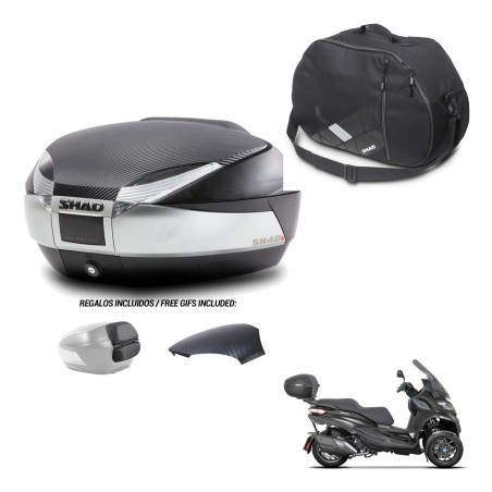 SHAD Trunk SH48 backrest cover + mounting bracket internal bag KIT-442760