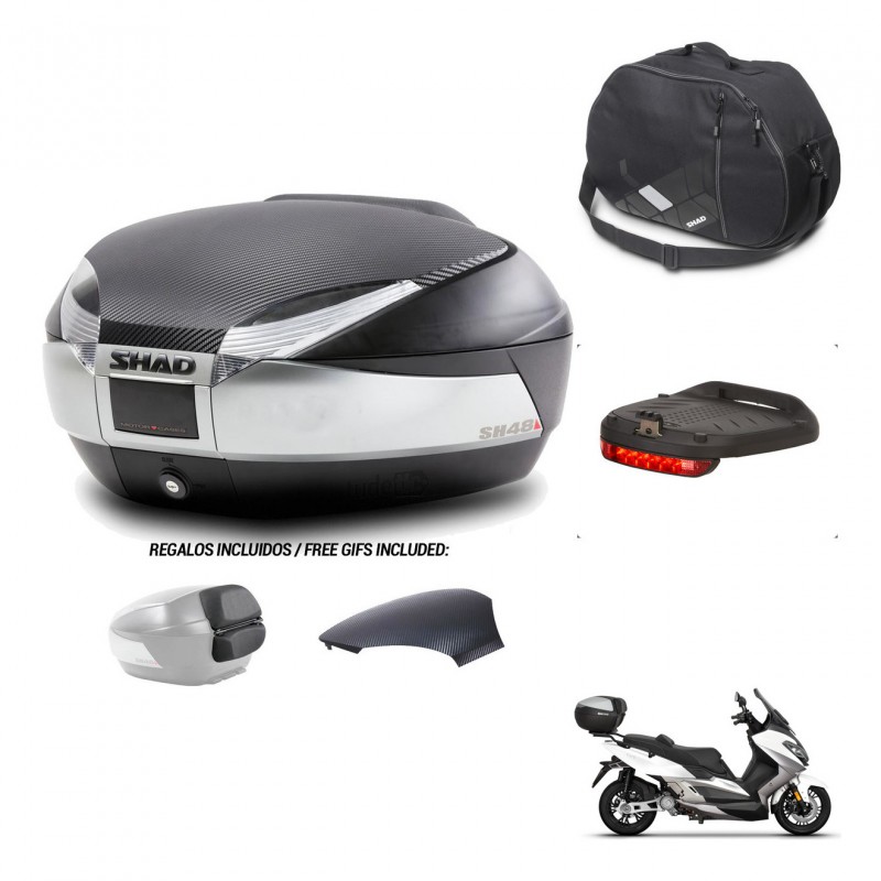 SHAD Trunk SH48 backrest cover + mounting bracket accessories KIT-442777