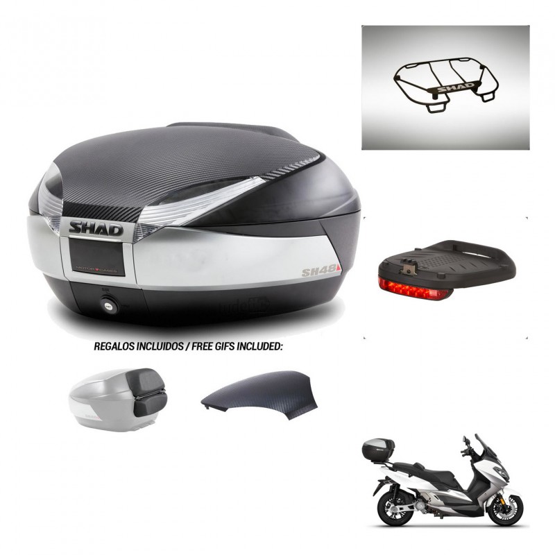 SHAD Trunk SH48 backrest cover + mounting bracket accessories KIT-442779