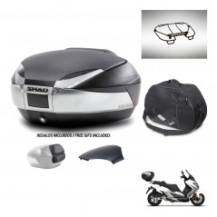 SHAD Baul SH48 tapa respaldo + soporte montaje accesorios KIT-442780