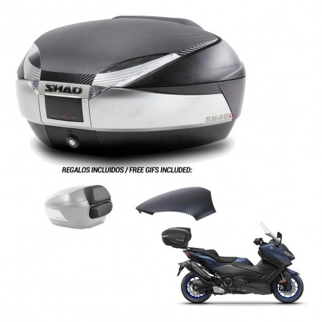 SHAD Trunk SH48 backrest cover + mounting bracket KIT-442782