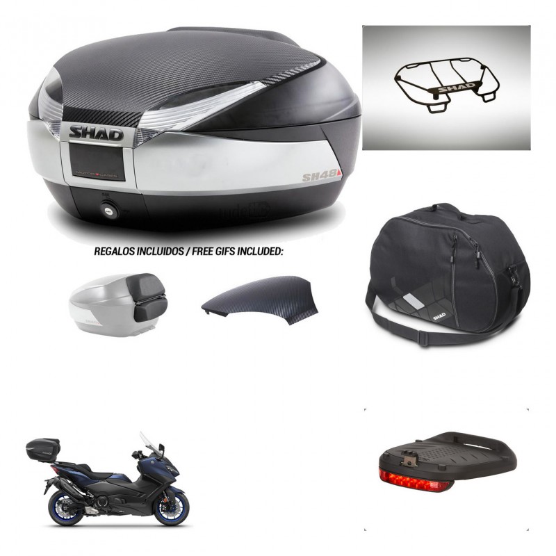 SHAD Trunk SH48 backrest cover + mounting bracket accessories KIT-442789