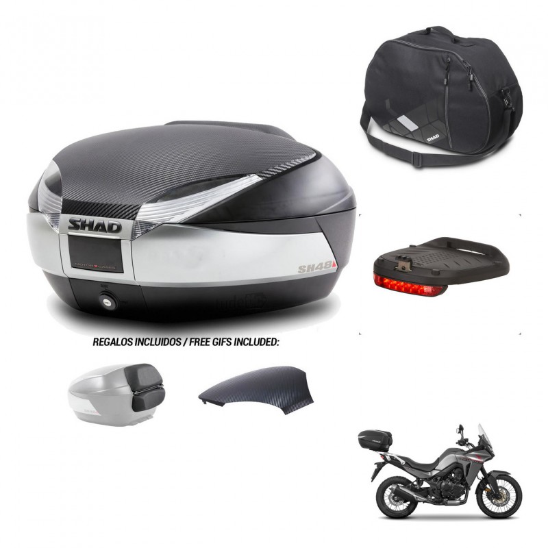 SHAD Trunk SH48 backrest cover + mounting bracket accessories KIT-442817