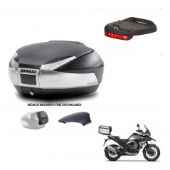 SHAD Trunk SH48 backrest cover + mounting bracket brake light KIT-442831