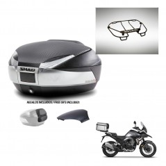 SHAD Baul SH48 tapa respaldo + soporte montaje parrilla superior KIT-442834