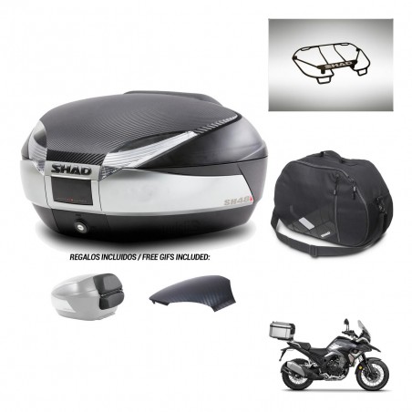 SHAD Trunk SH48 backrest cover + mounting bracket accessories KIT-442836