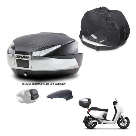 SHAD Trunk SH48 backrest cover + mounting bracket internal bag KIT-442840