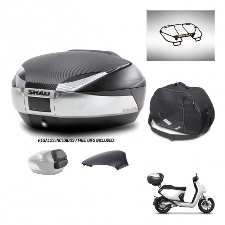 SHAD Trunk SH48 backrest cover + mounting bracket accessories KIT-442844