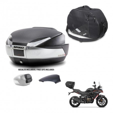 SHAD Trunk SH48 backrest cover + mounting bracket internal bag KIT-442856