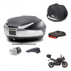 SHAD Baul SH48 tapa respaldo + soporte montaje accesorios KIT-442857