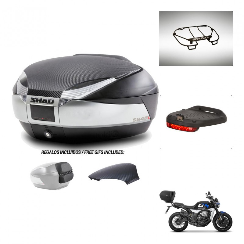 SHAD Trunk SH48 backrest cover + mounting bracket accessories KIT-442875
