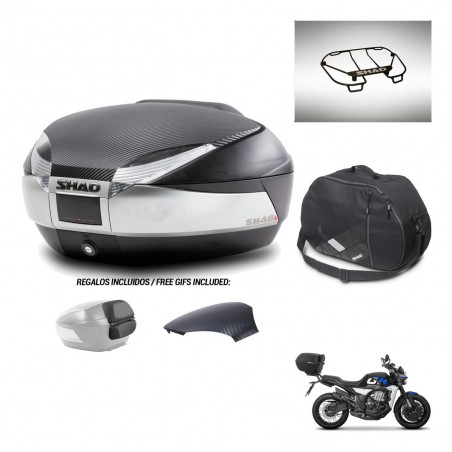 SHAD Trunk SH48 backrest cover + mounting bracket accessories KIT-442876