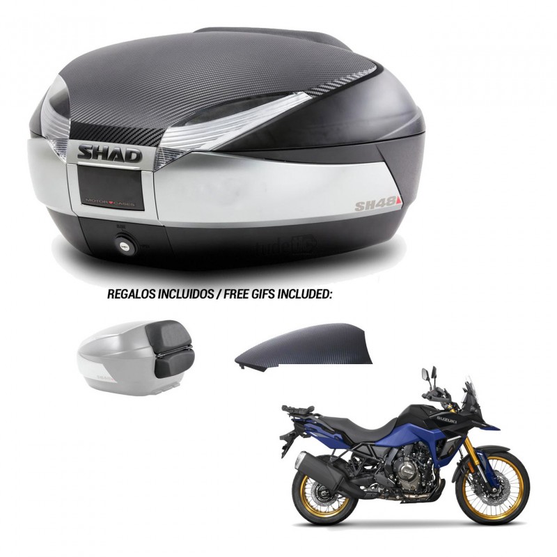 SHAD Trunk SH48 backrest cover + mounting bracket KIT-442878
