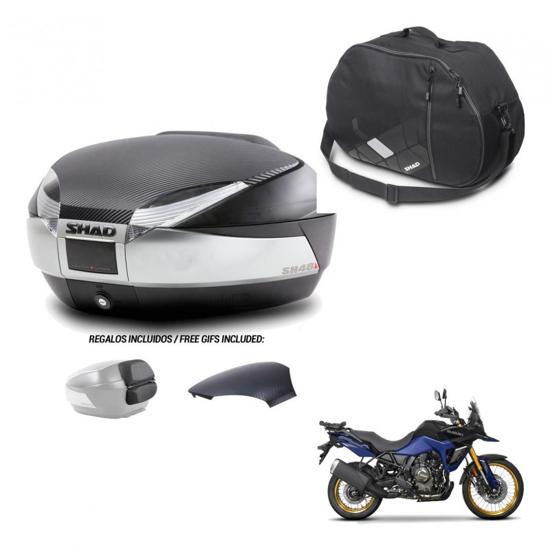SHAD Trunk SH48 backrest cover + mounting bracket internal bag KIT-442880