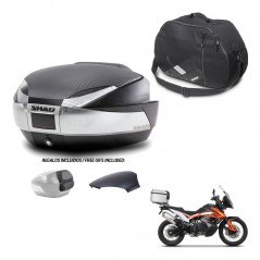 SHAD Trunk SH48 backrest cover + mounting bracket internal bag KIT-442888