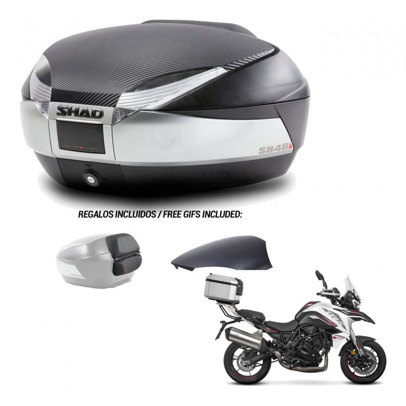 SHAD Trunk SH48 backrest cover + mounting bracket KIT-442894