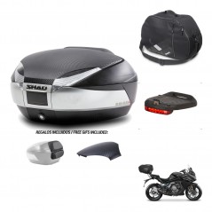 SHAD Trunk SH48 backrest cover + mounting bracket accessories KIT-442905