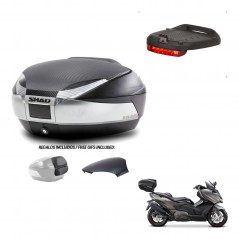 SHAD Trunk SH48 backrest cover + mounting bracket brake light KIT-442911
