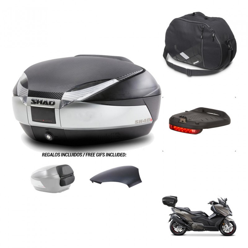 SHAD Trunk SH48 backrest cover + mounting bracket accessories KIT-442913