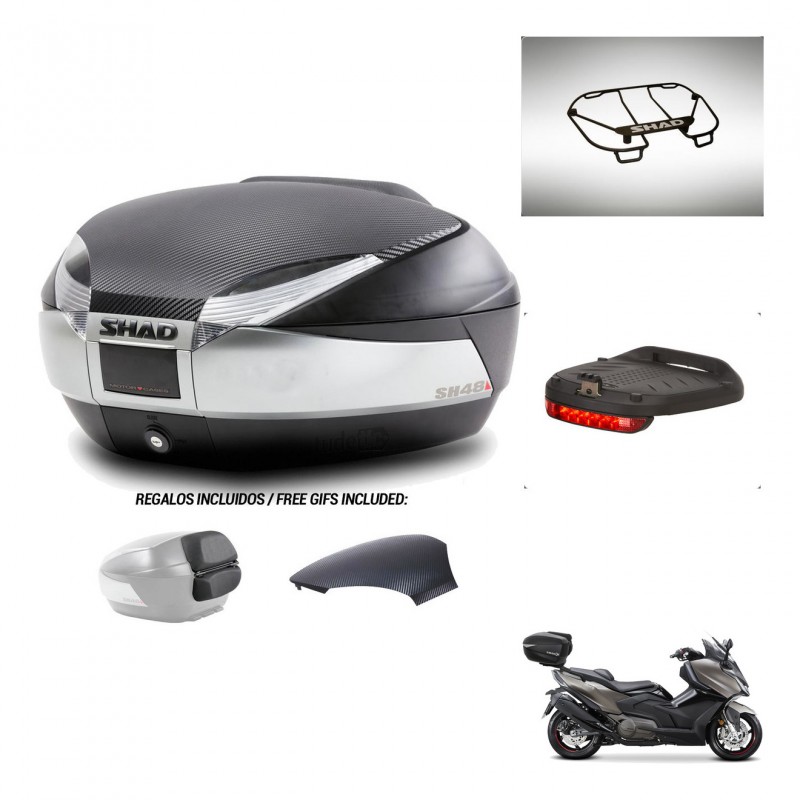 SHAD Trunk SH48 backrest cover + mounting bracket accessories KIT-442915