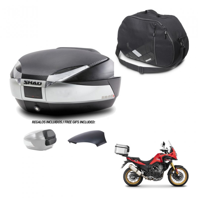 SHAD Trunk SH48 backrest cover + mounting bracket internal bag KIT-442928
