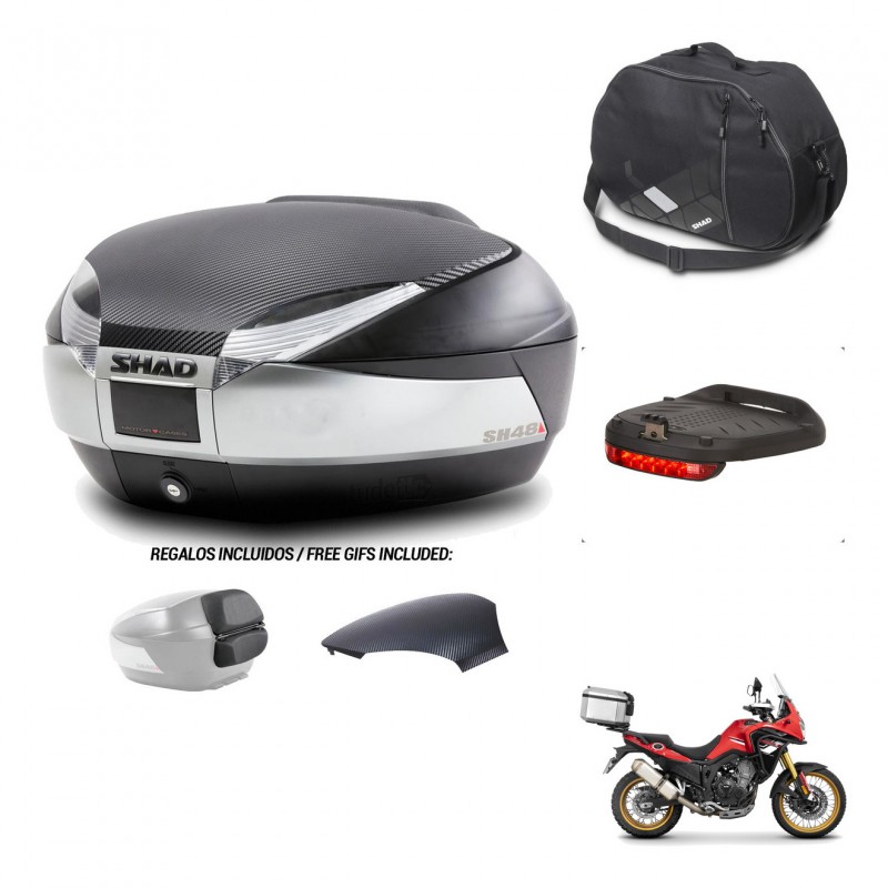 SHAD Trunk SH48 backrest cover + mounting bracket accessories KIT-442929