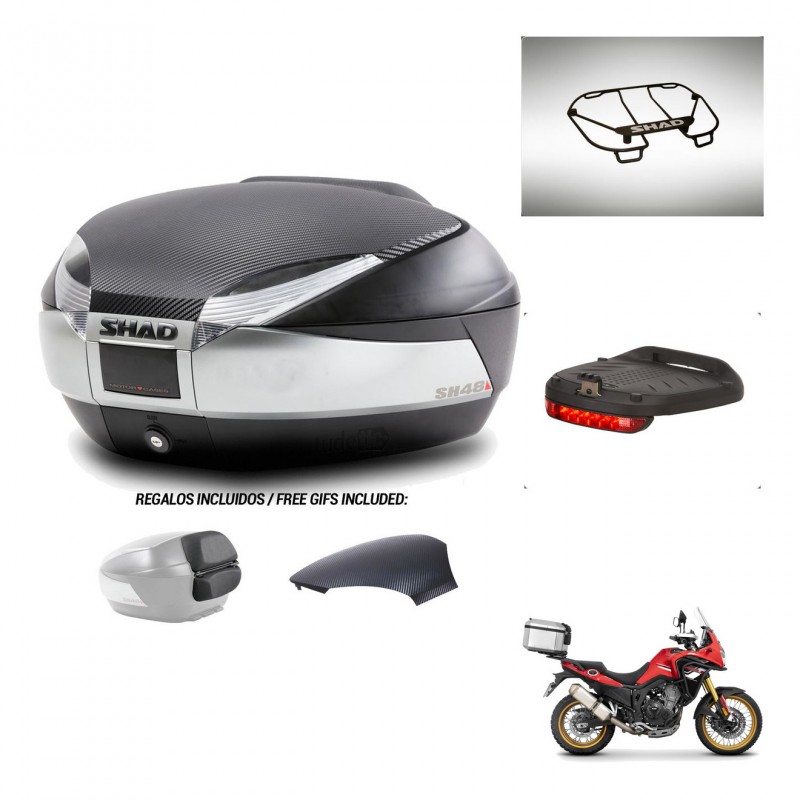 SHAD Trunk SH48 backrest cover + mounting bracket accessories KIT-442931