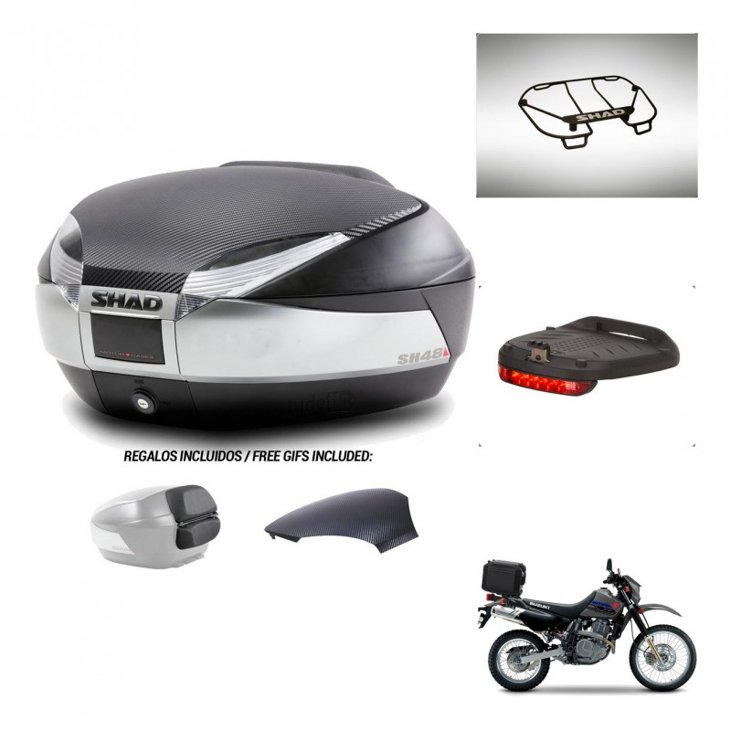 SHAD Trunk SH48 backrest cover + mounting bracket accessories KIT-442939